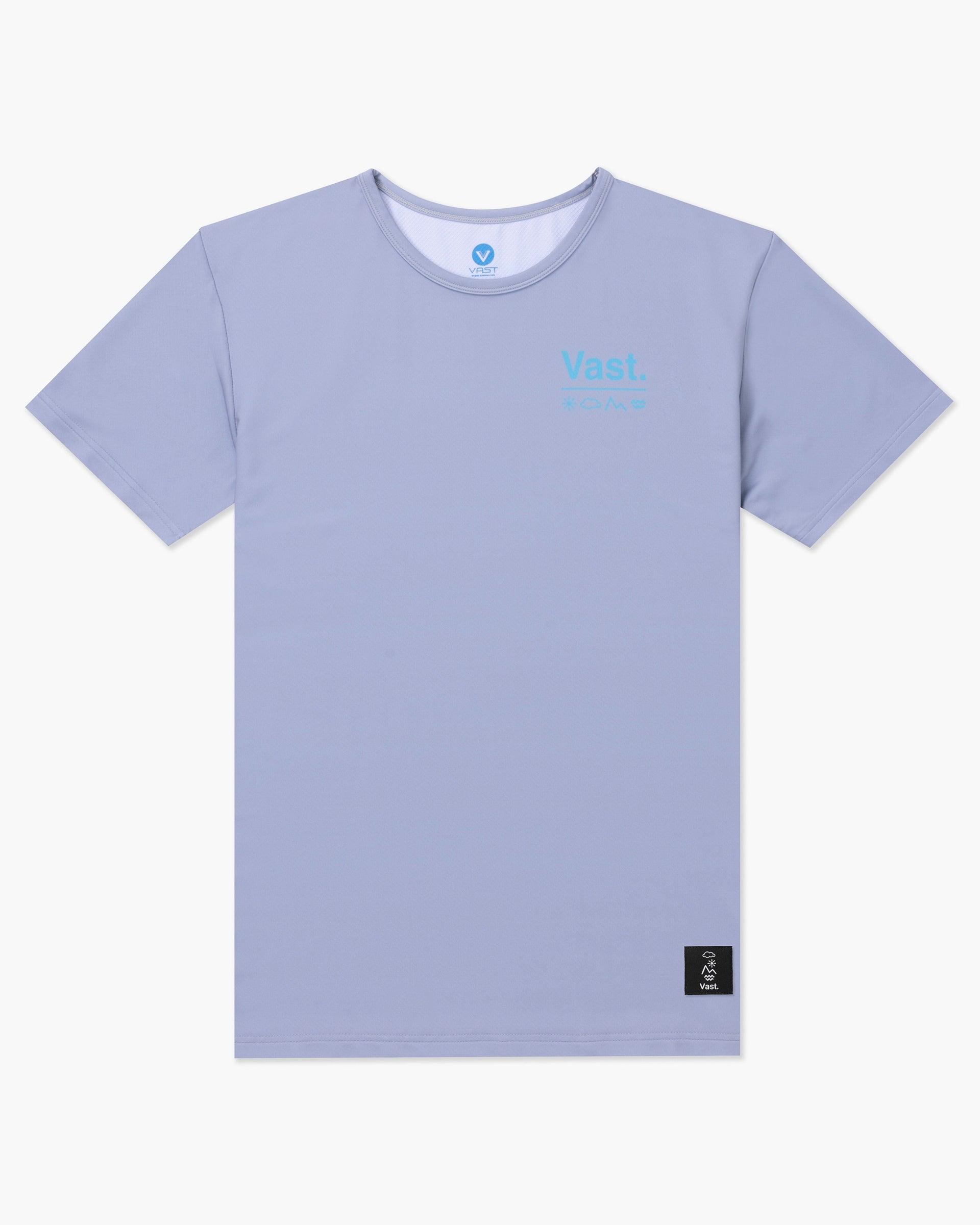 Vast. Elements Aqua terra Surf Tee - Heather Grey