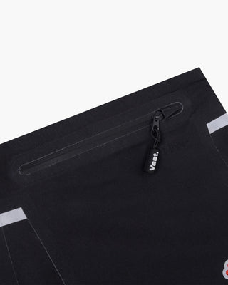 Vast. Men's Fade to Dark Titanium Boardshort - Black/White