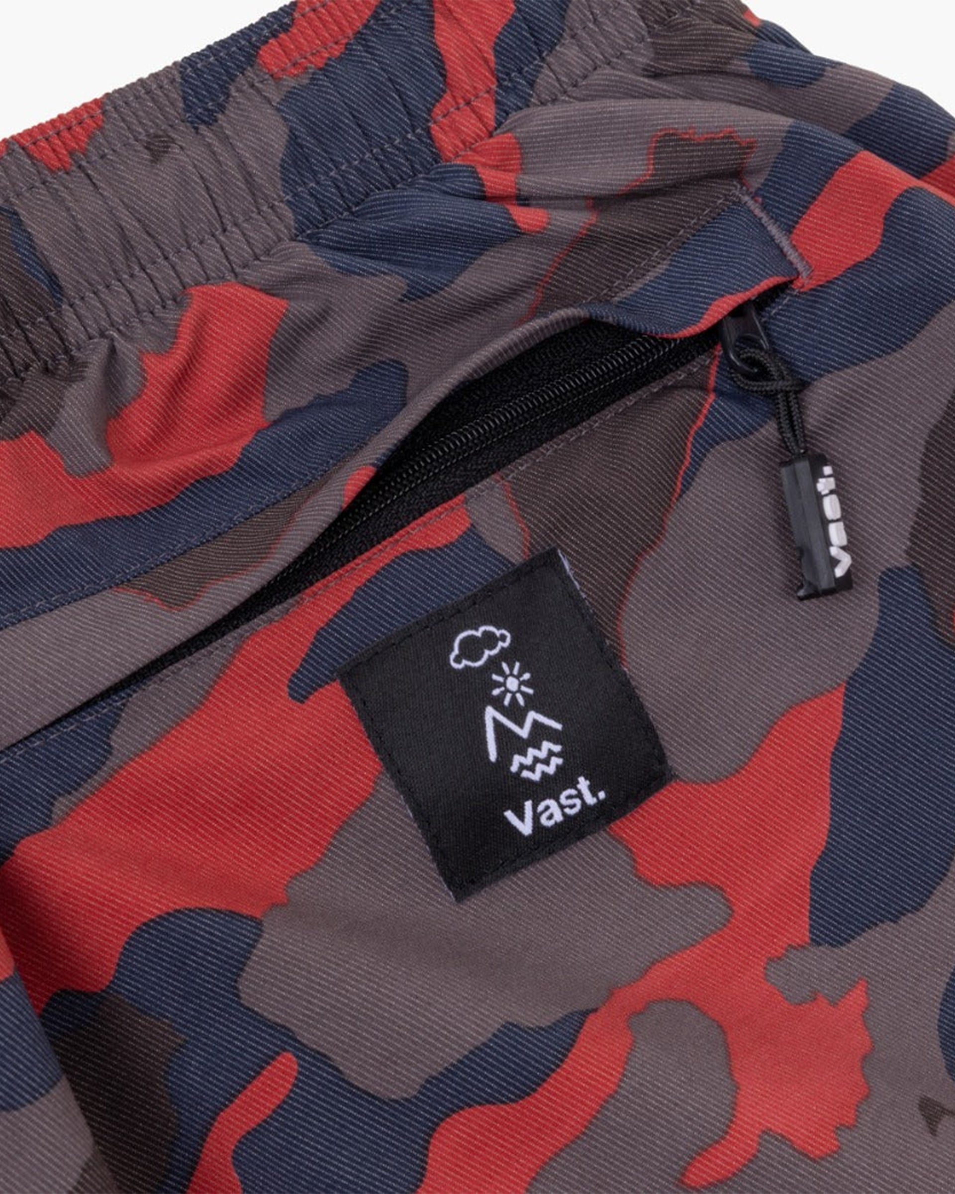Vast Men's Floral Blend Volley Short - Camo