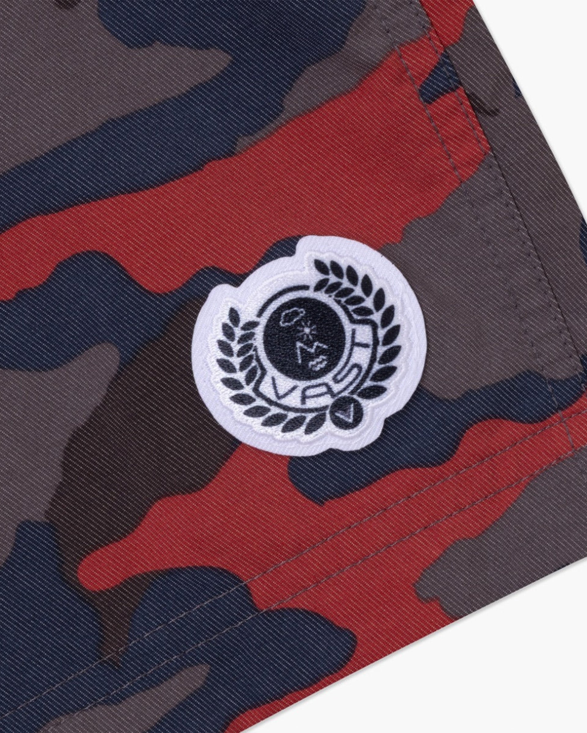 Vast Men's Floral Blend Volley Short - Camo