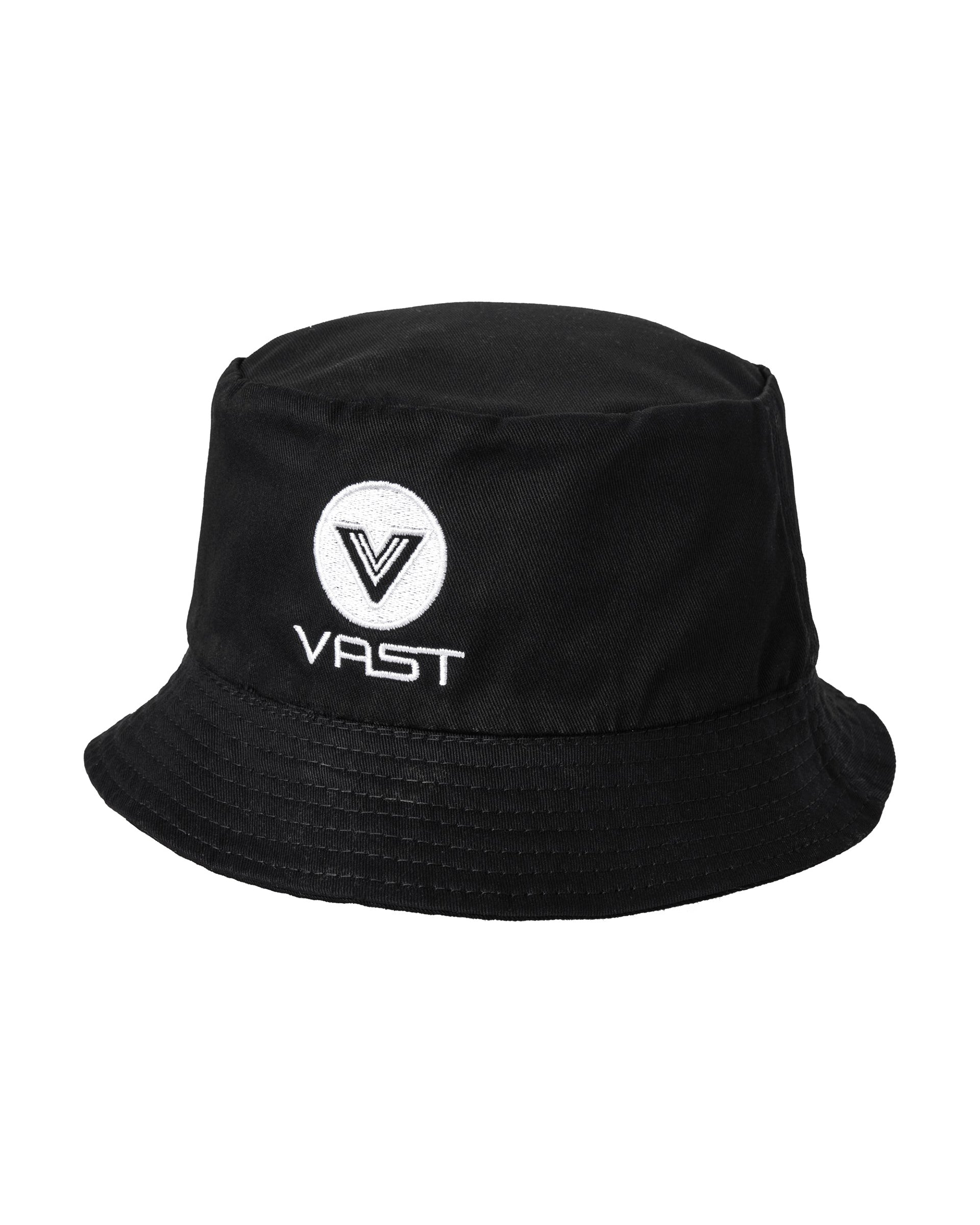 Flower Bucket Hat - Black