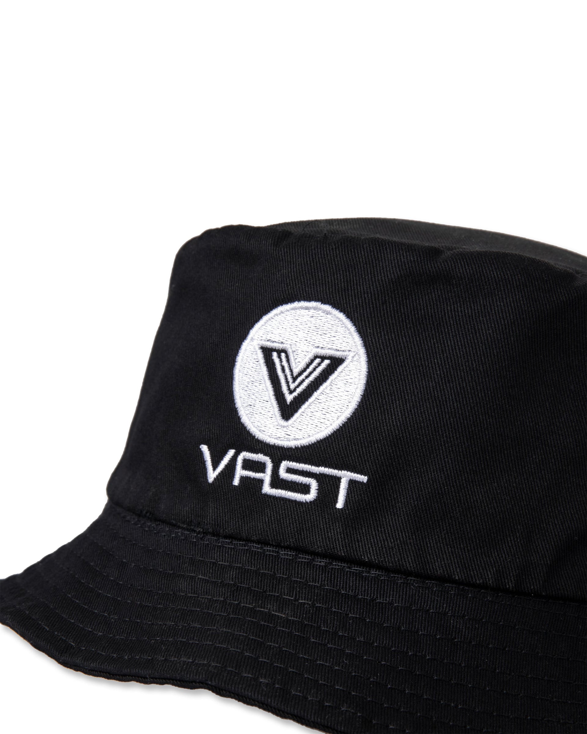 Flower Bucket Hat - Black