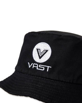 Flower Bucket Hat - Black