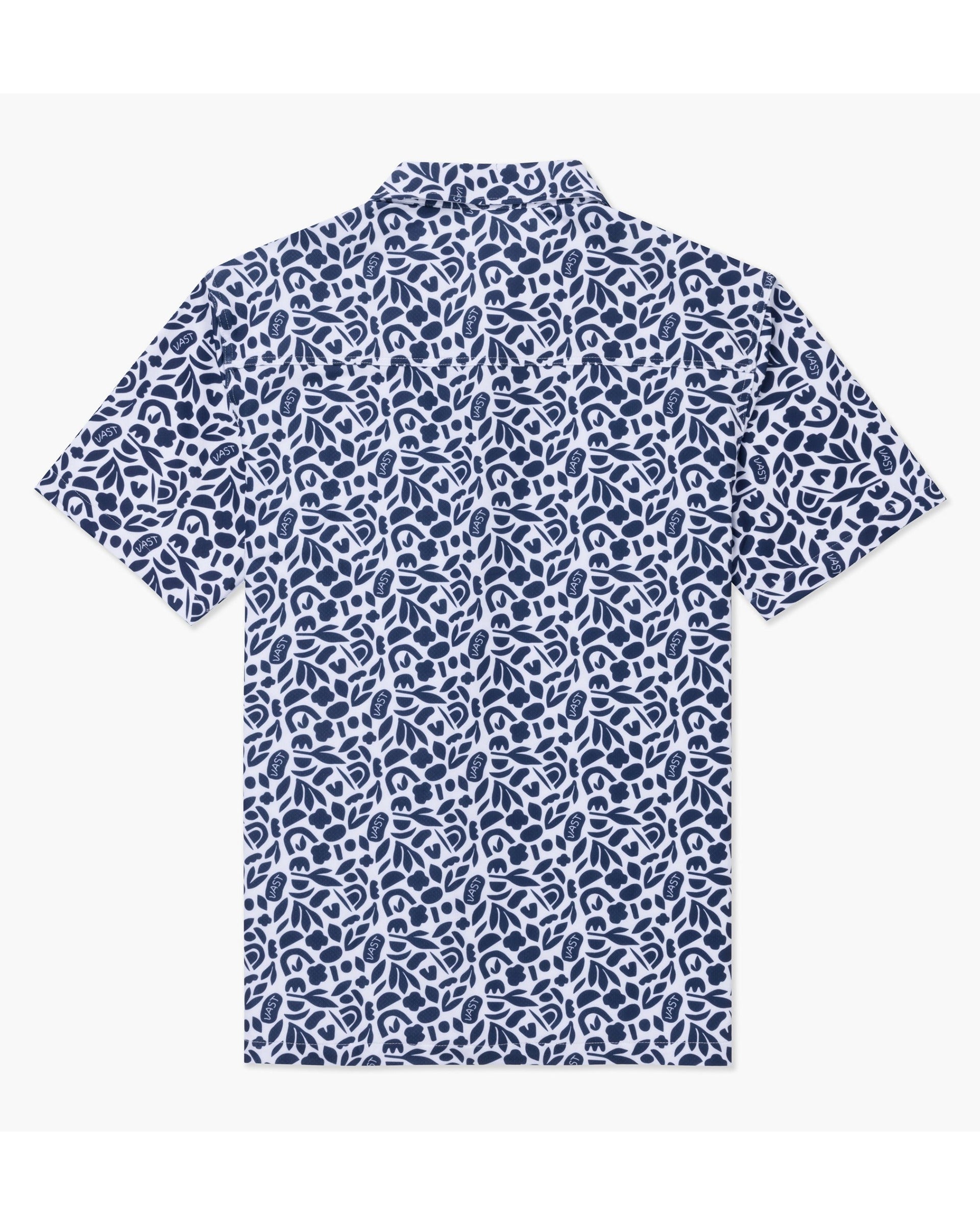 Vast. Foliage Button Up Shirt