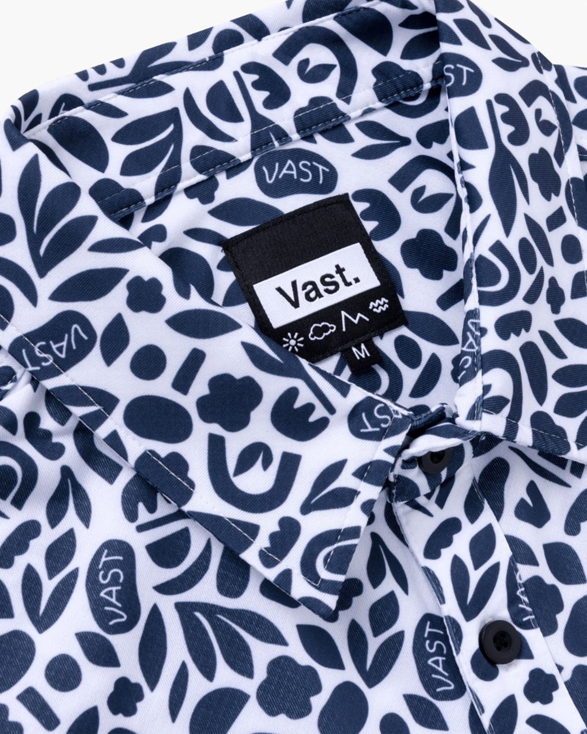 Vast. Foliage Button Up Shirt