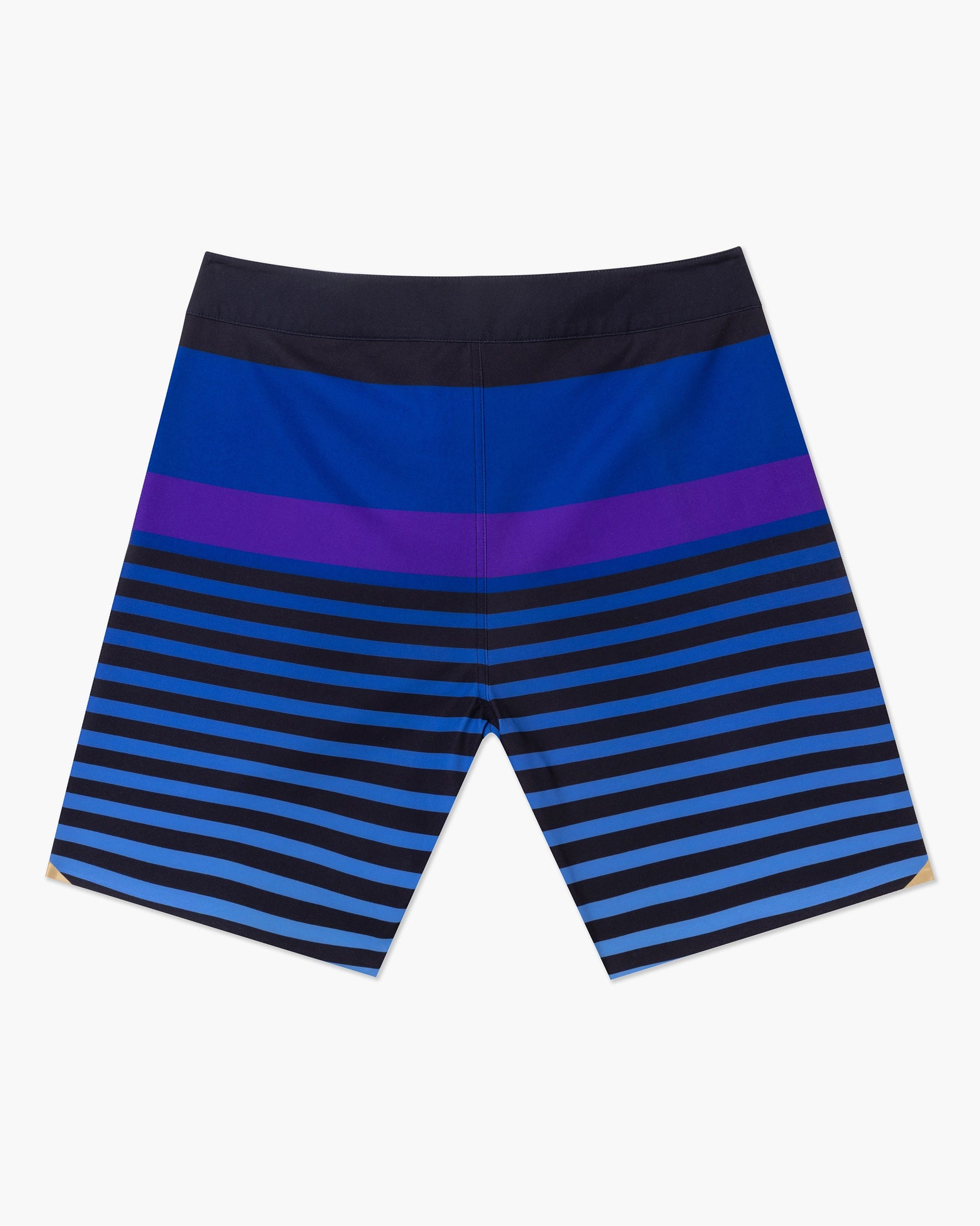 Vast. Men's Horie Stripes Gold Boardshort - Navy Multi
