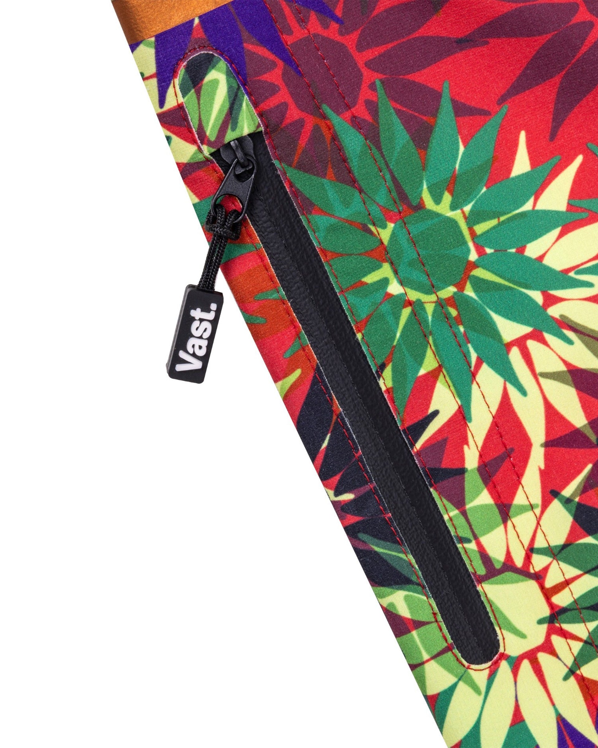 Vast. Men's Jali Vibes Copper Boardshort - Red Multi