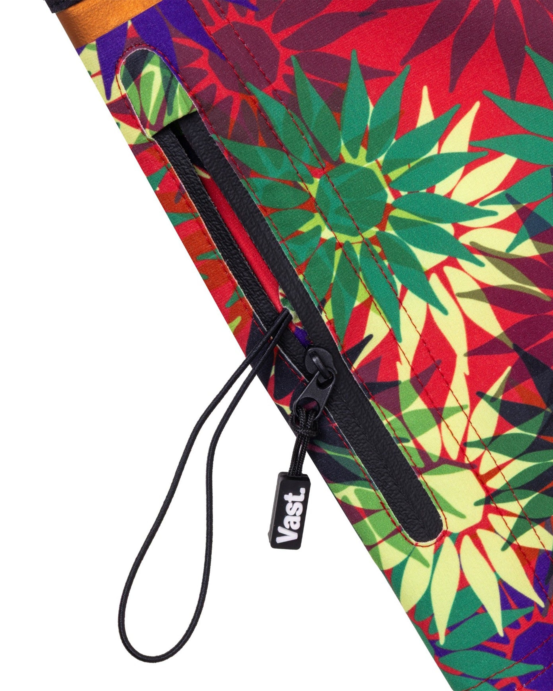 Vast. Men's Jali Vibes Copper Boardshort - Red Multi