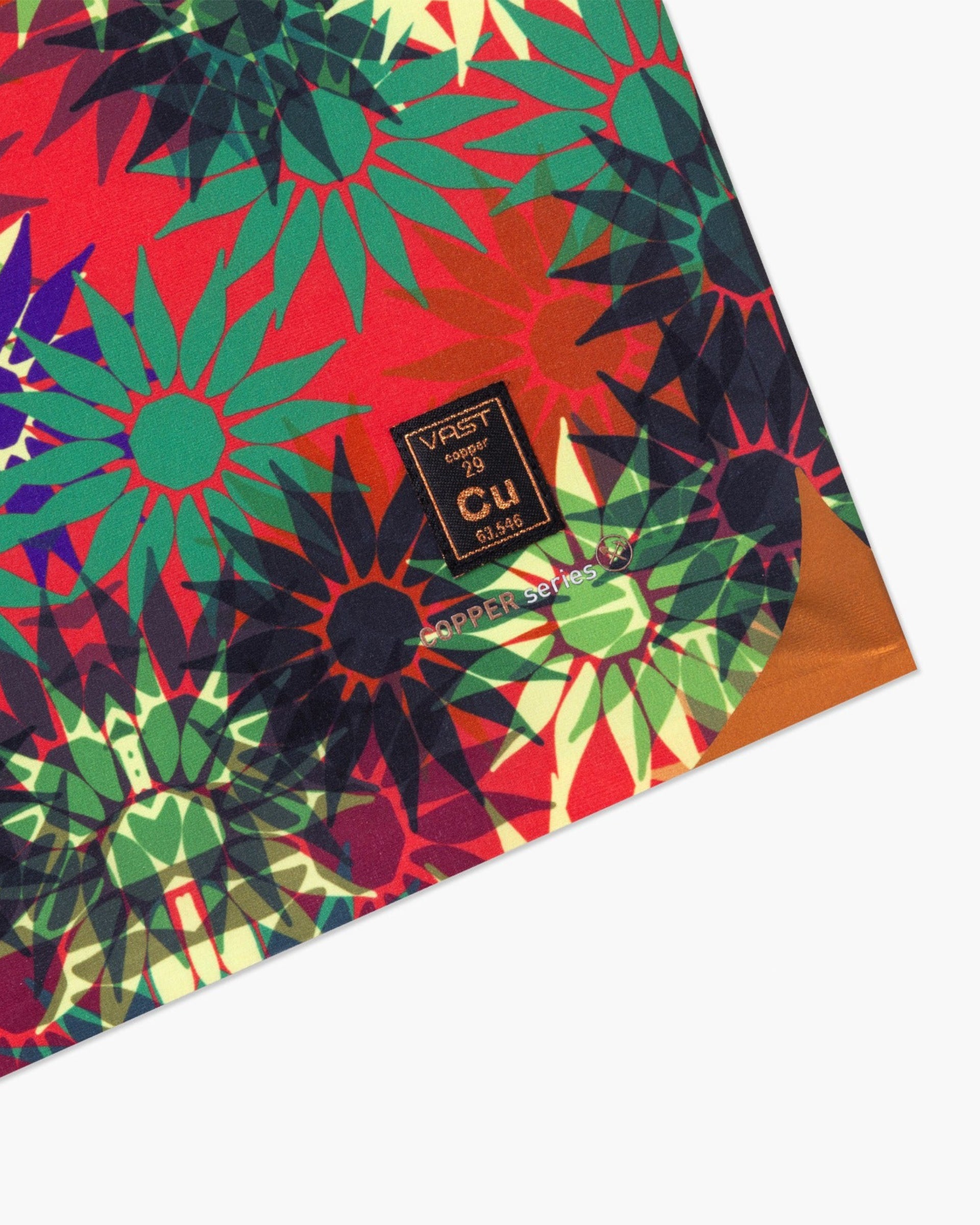 Vast. Men's Jali Vibes Copper Boardshort - Red Multi