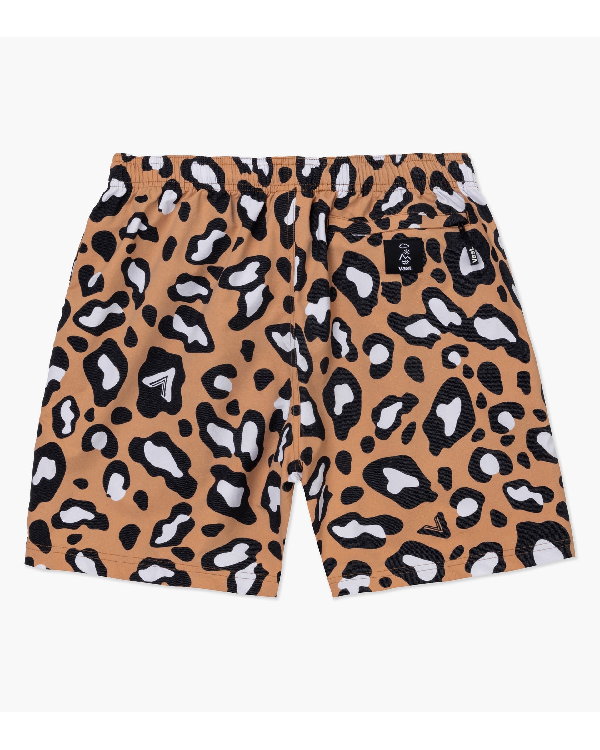 Vast. Leopard Volley Short - Leopard
