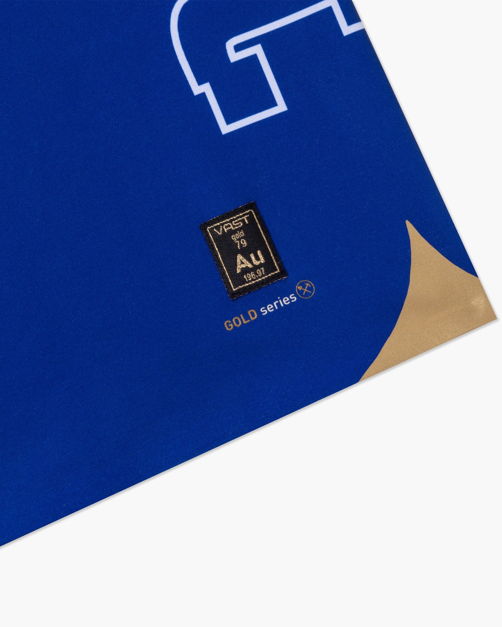 Vast. Logo Gold Boardshort - Navy