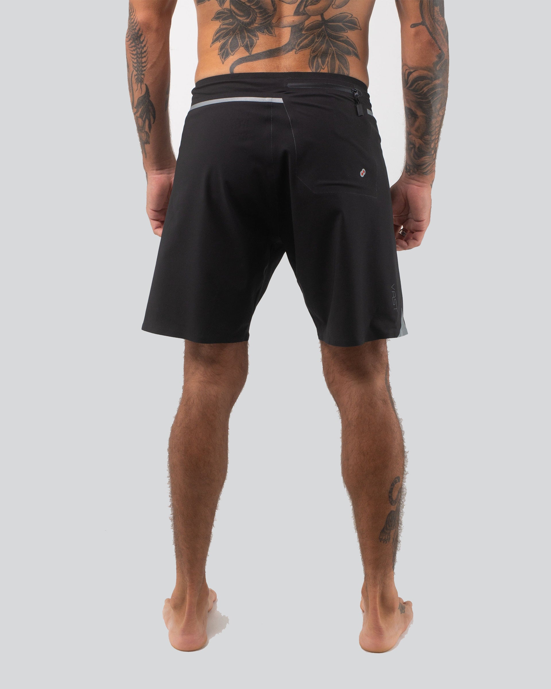 Vast Men's Midnight Titanium Boardshort - Black