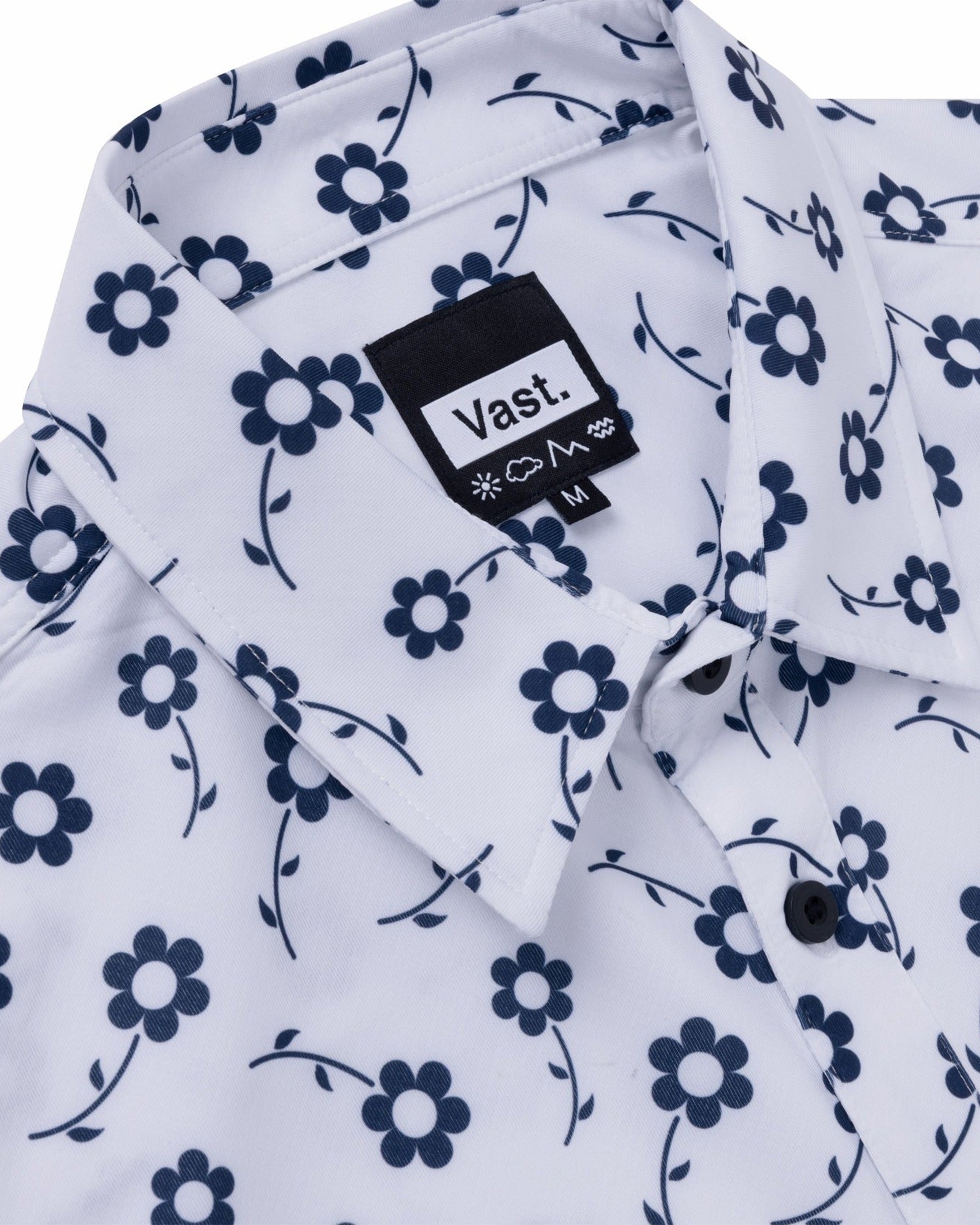 Vast. Positive Floral Button Up Shirt
