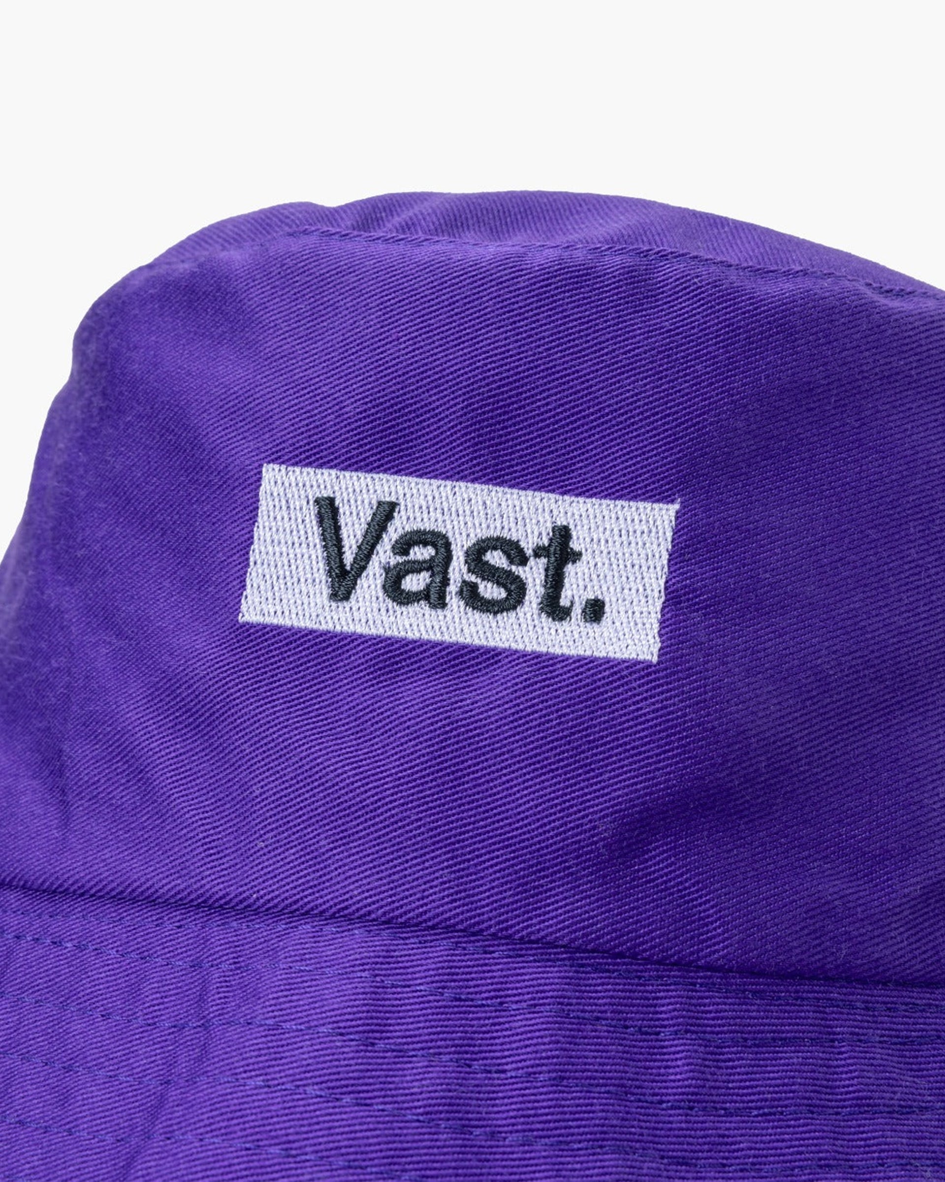 Vast. Purple Camo Bucket Hat - Purple