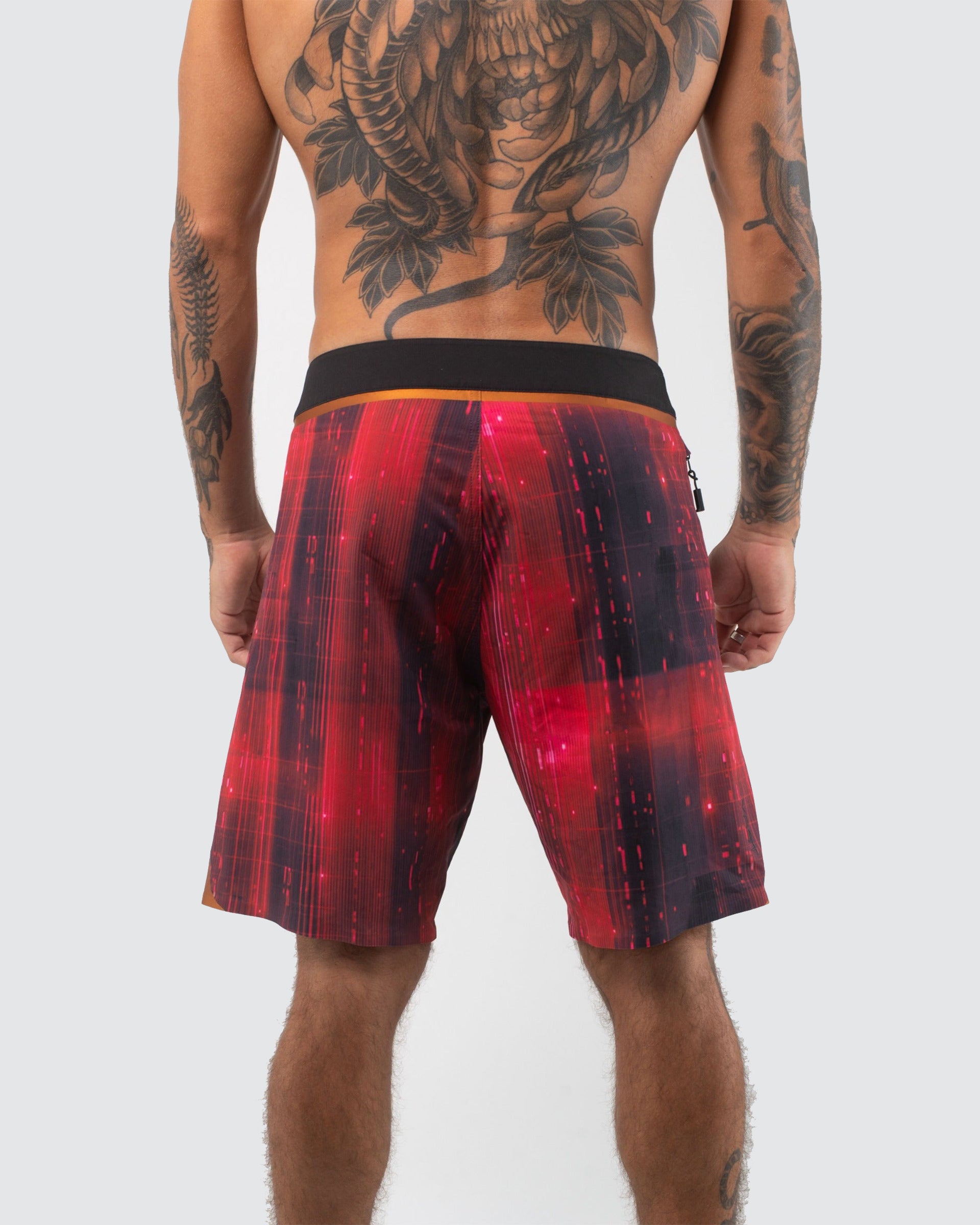 Vast. Men's Red Rum Copper Boardshort - Red