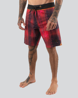 Vast. Men's Red Rum Copper Boardshort - Red