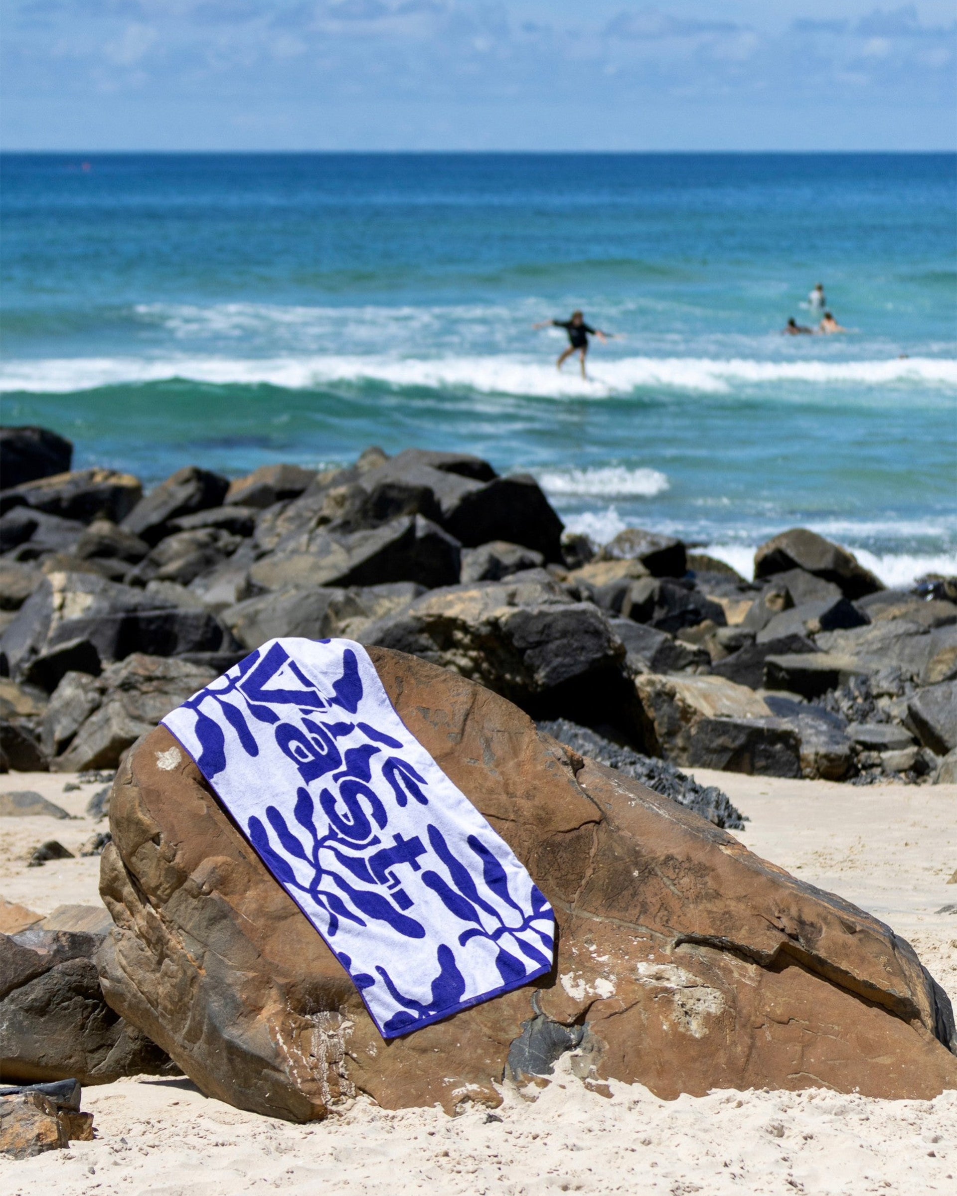 Vast. Seaweed Towel - White