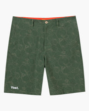 Vast. Solid Hybrid All Short - Dark Green