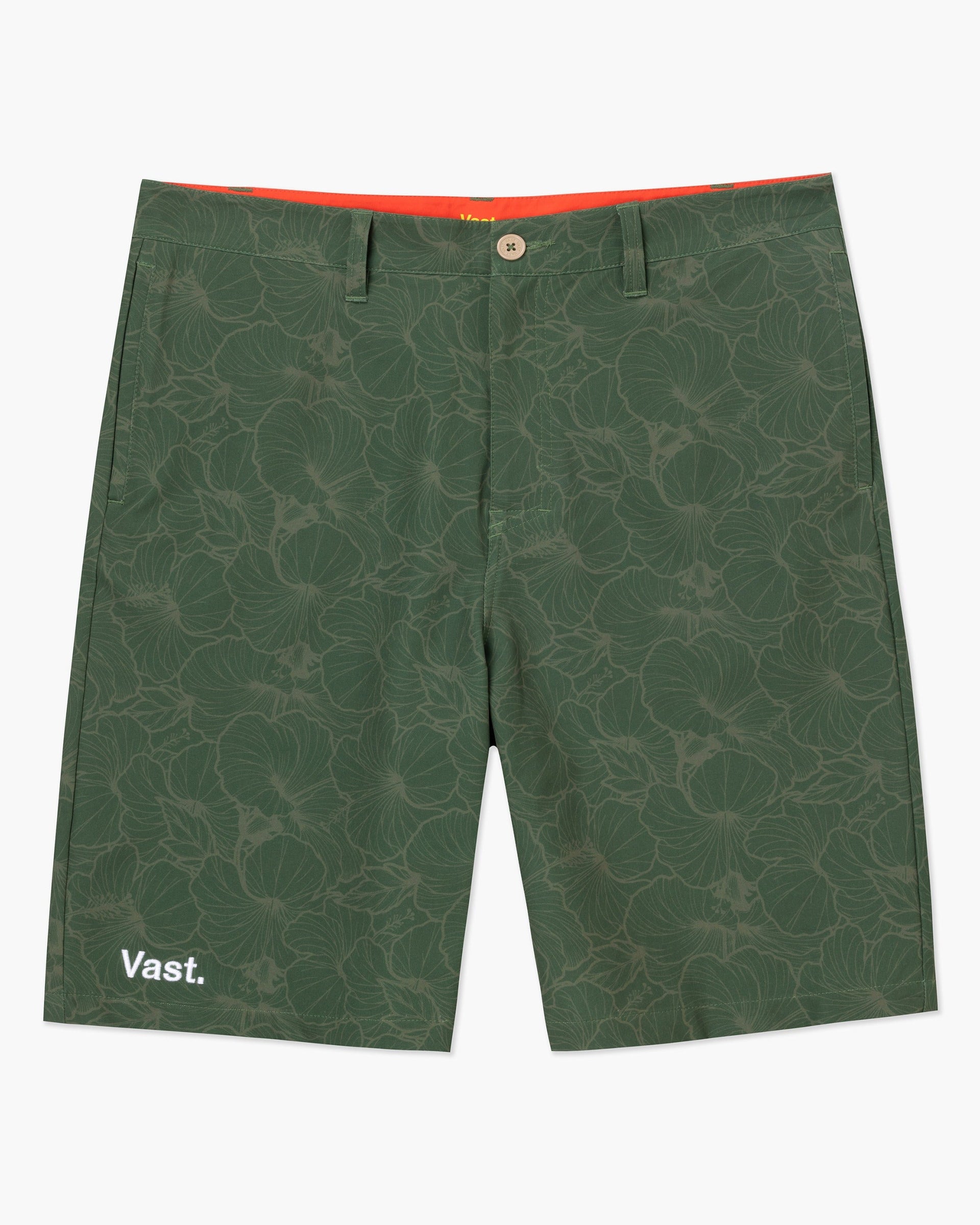 Vast. Solid Hybrid All Short - Dark Green