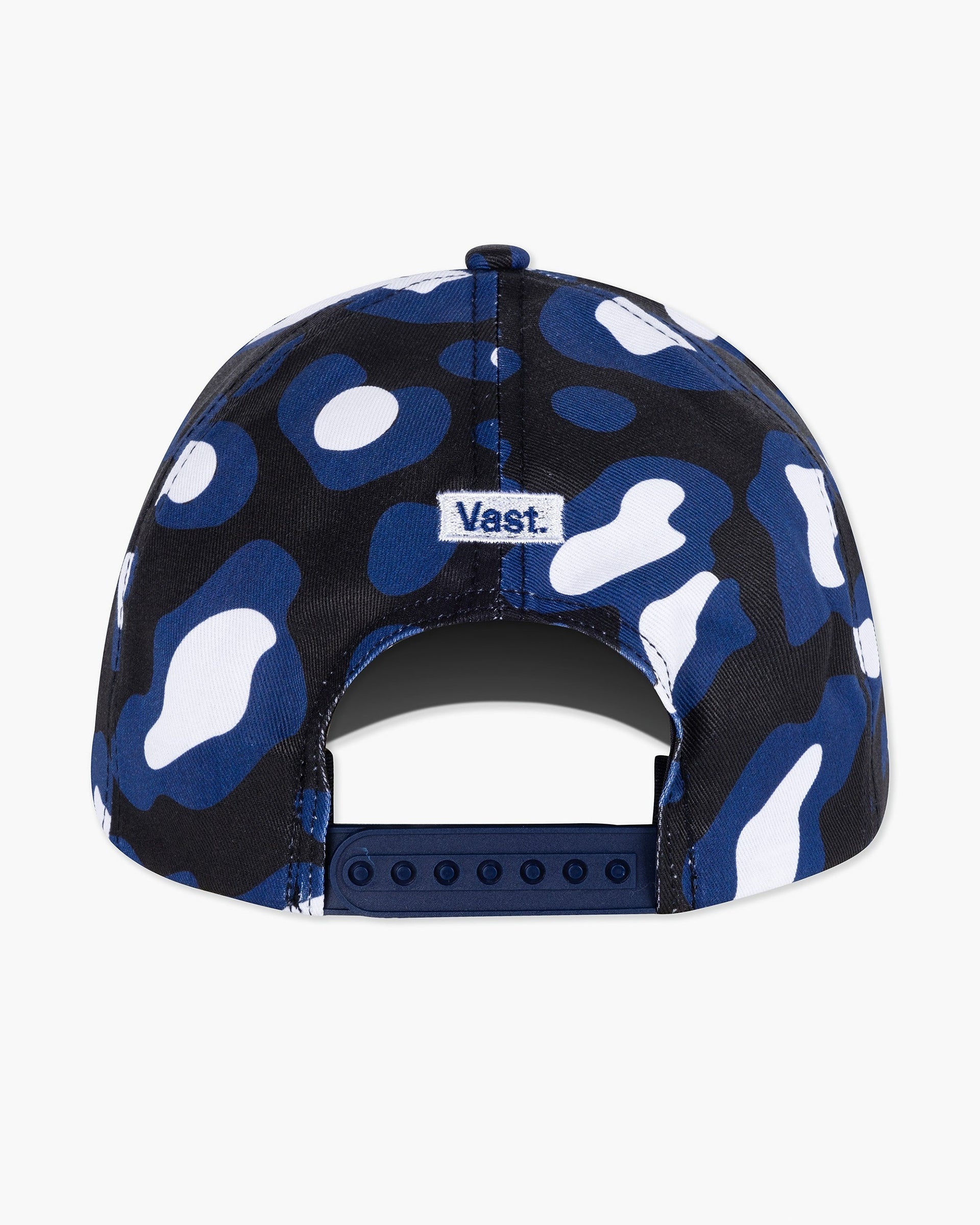 Vast. Tw Cheetah Camo Hat - Navy