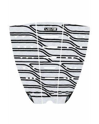 Veia Supplies Explorer Waveform 3 Piece Round Tail Pad - Orbiter White