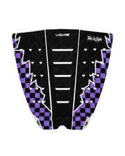 Veia This Is Livin Explorer 3 Piece Squash Pad - Purple Checkered/Night