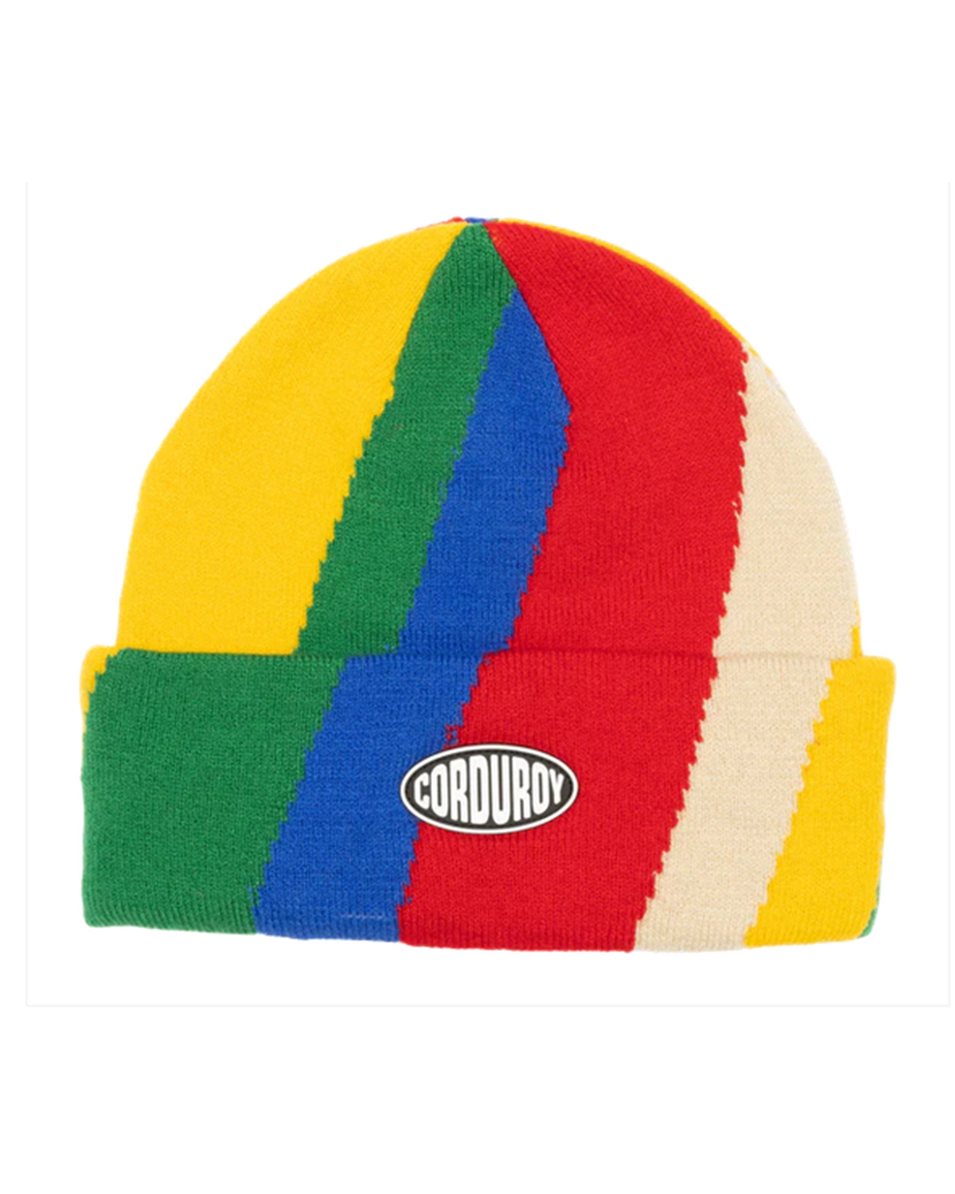 Corduroy Vertical Beanie