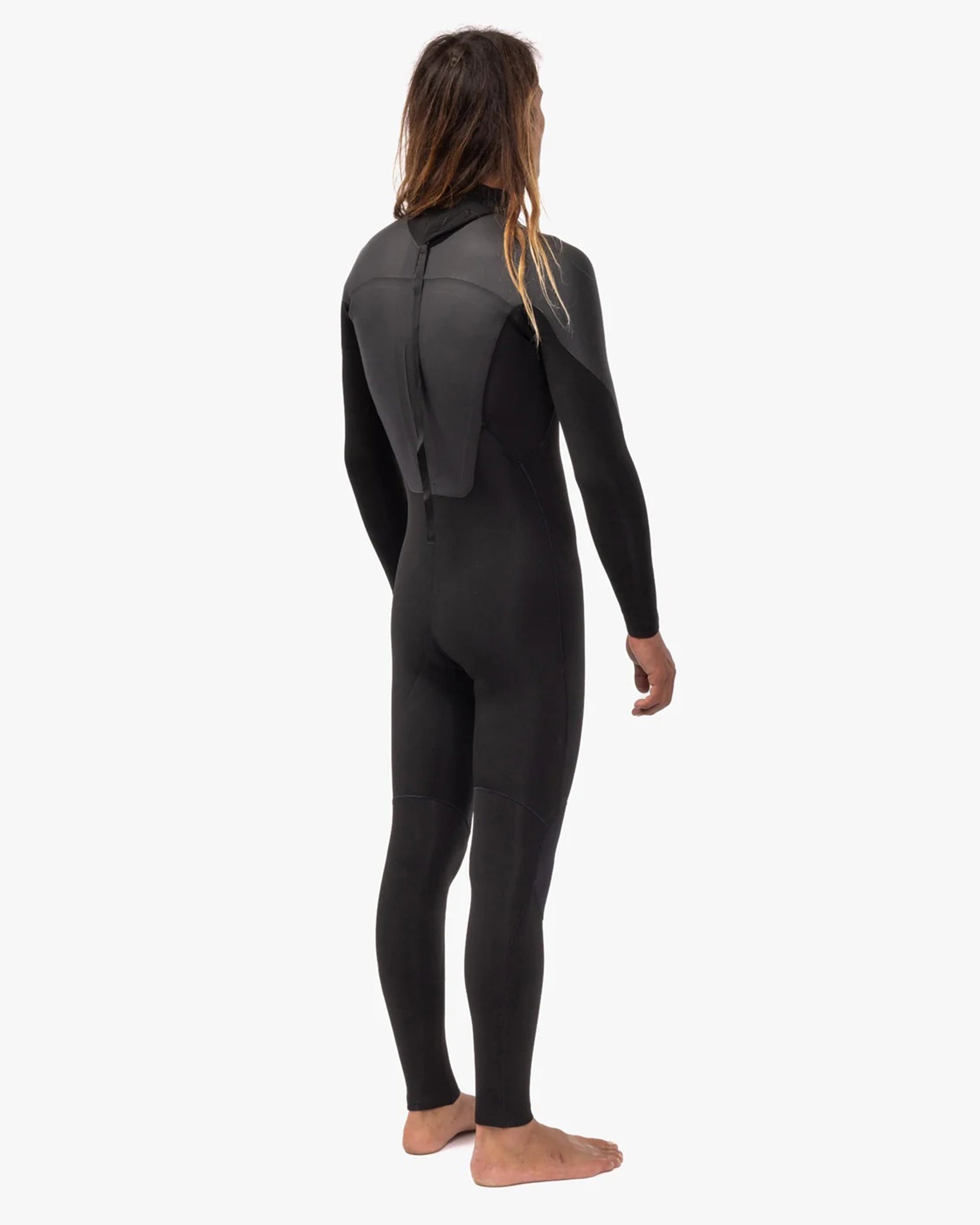 Vissla 7 Seas 3-2 Full Back Zip Wetsuit - Black Smoothie