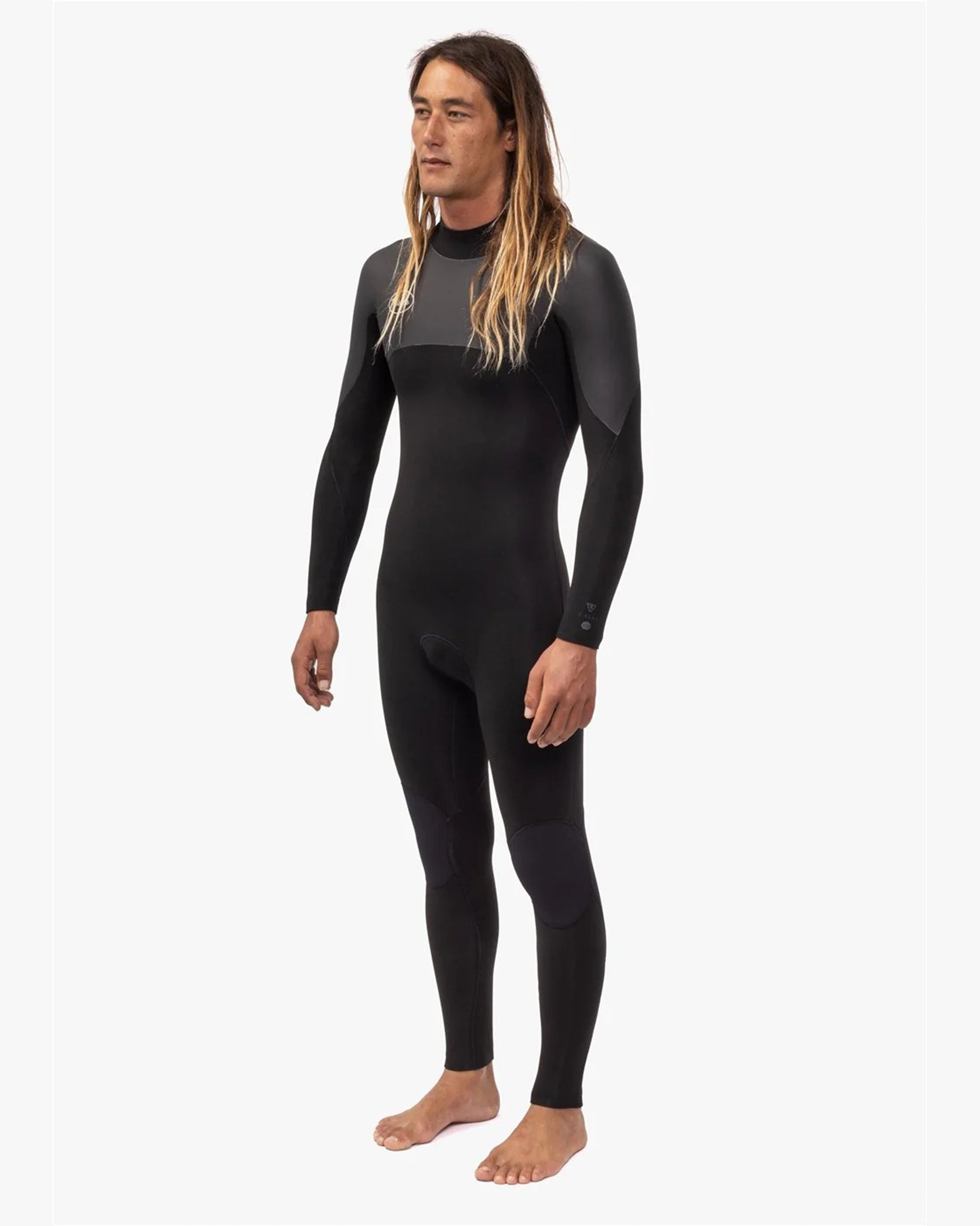 Vissla 7 Seas 4-3 Full Back Zip Wetsuit - Black Smoothie