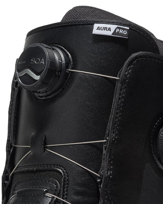 Aura Pro Snowboard Boots - Black/White