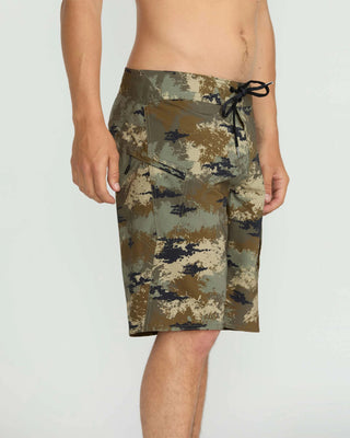 Volcom 4Th Preemo Mod 20" Boardshort - Green Combo