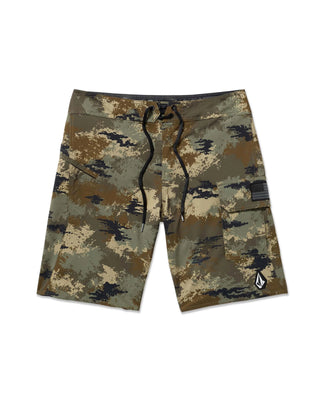 Volcom 4Th Preemo Mod 20" Boardshort - Green Combo
