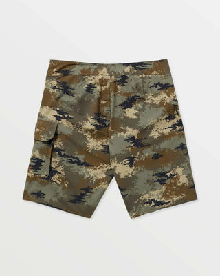 Volcom 4Th Preemo Mod 20" Boardshort - Green Combo