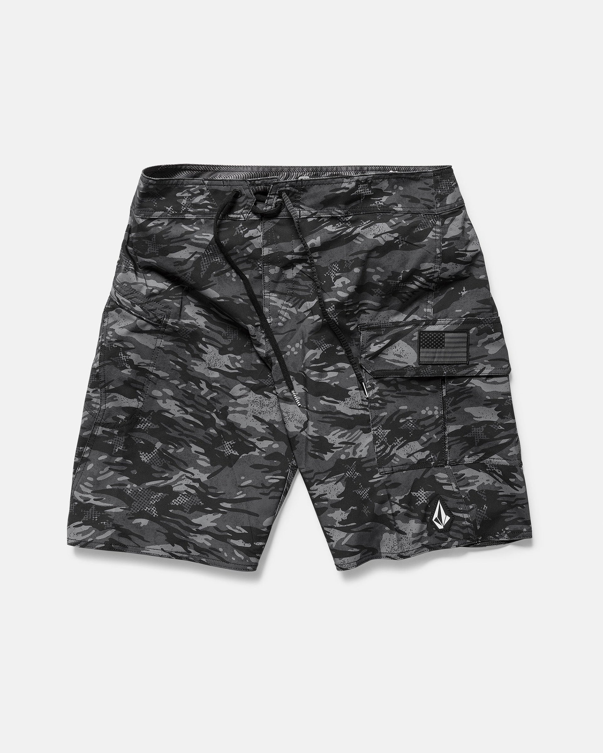 Volcom 4th Of July Preemo Mod Boardshort - Dark Charcoal