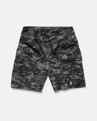 Volcom 4th Of July Preemo Mod Boardshort - Dark Charcoal
