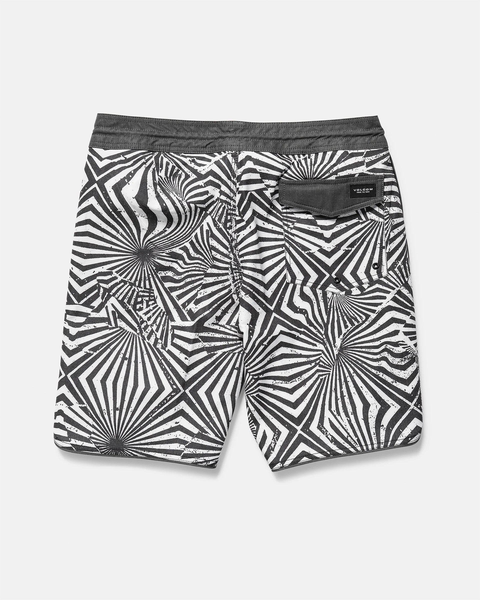 Volcom Barnacle Scallop Stoney 19" Boardshorts - Off White