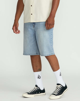 Volcom Billow Denim Shorts - Dry Vintage