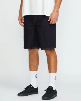 Volcom Billow Denim Shorts - Rinse
