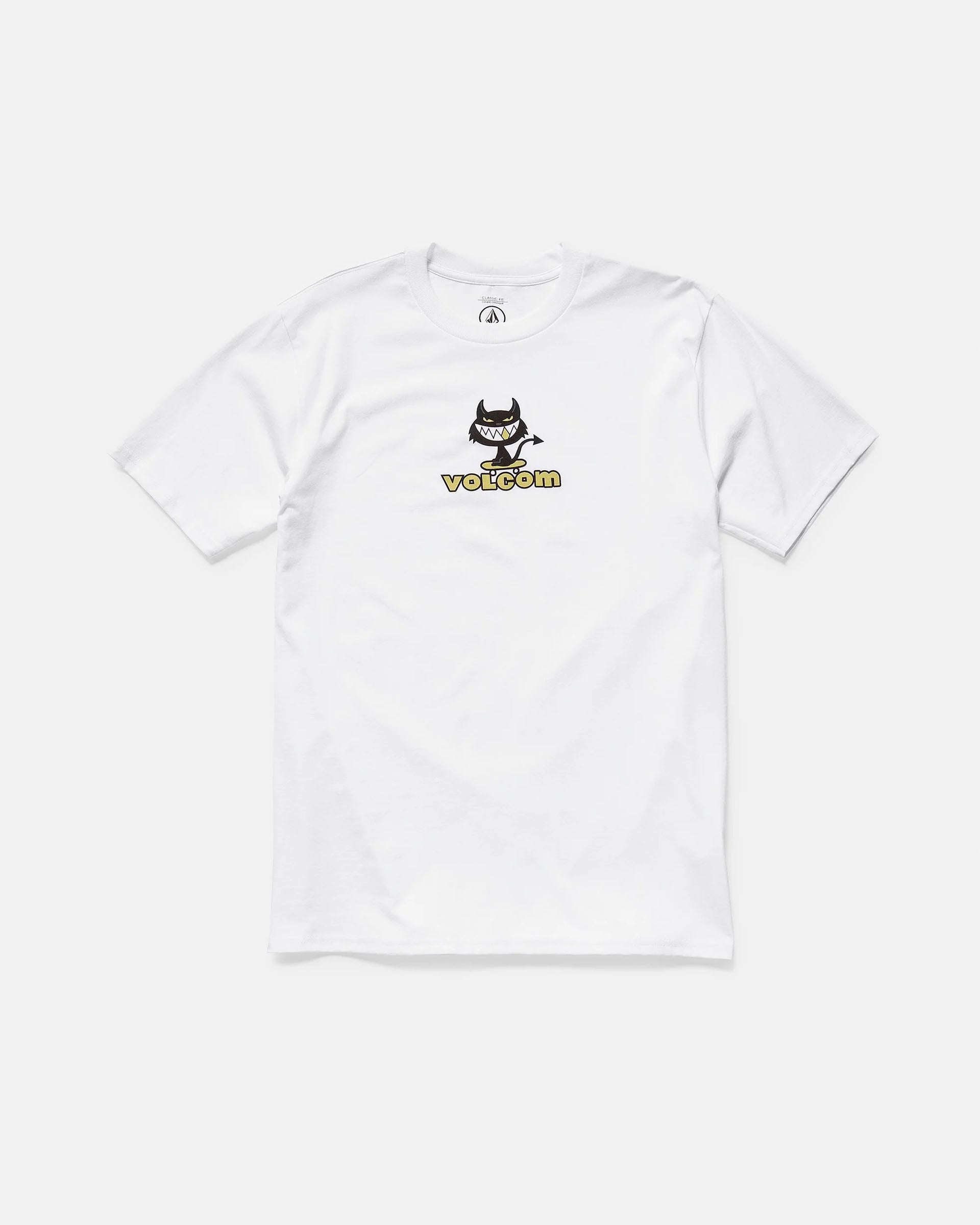 Volcom Devilish Short Sleeve Tee - White