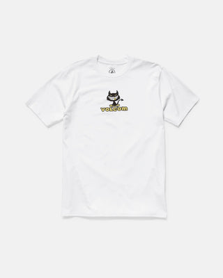 Volcom Devilish Short Sleeve Tee - White