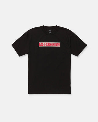 Volcom Dual Euro Short Sleeve T-Shirt - Black