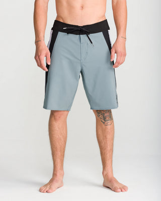Volcom Facet Mod Boardshort - Silver Blue