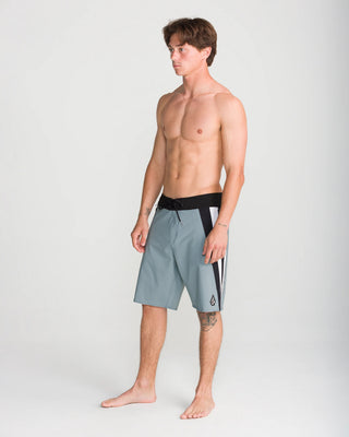 Volcom Facet Mod Boardshort - Silver Blue