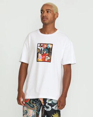 Volcom Featured Artist Seth Conboy Web Short Sleeve T-Shirt - White