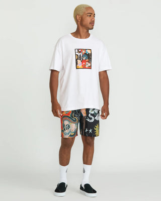 Volcom Featured Artist Seth Conboy Web Short Sleeve T-Shirt - White