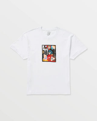 Volcom Featured Artist Seth Conboy Web Short Sleeve T-Shirt - White