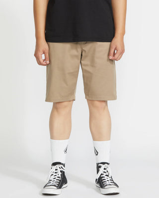 Volcom Frickin Modern Stretch Shorts - Khaki
