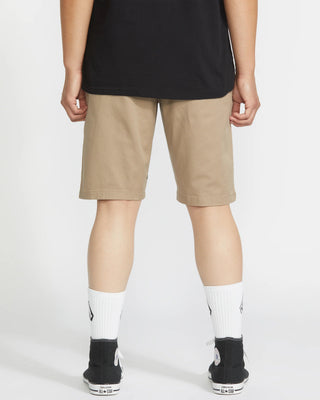 Volcom Frickin Modern Stretch Shorts - Khaki