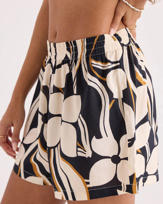 Volcom Women's Funtastical Shorts - Viscose - Wild Bloom