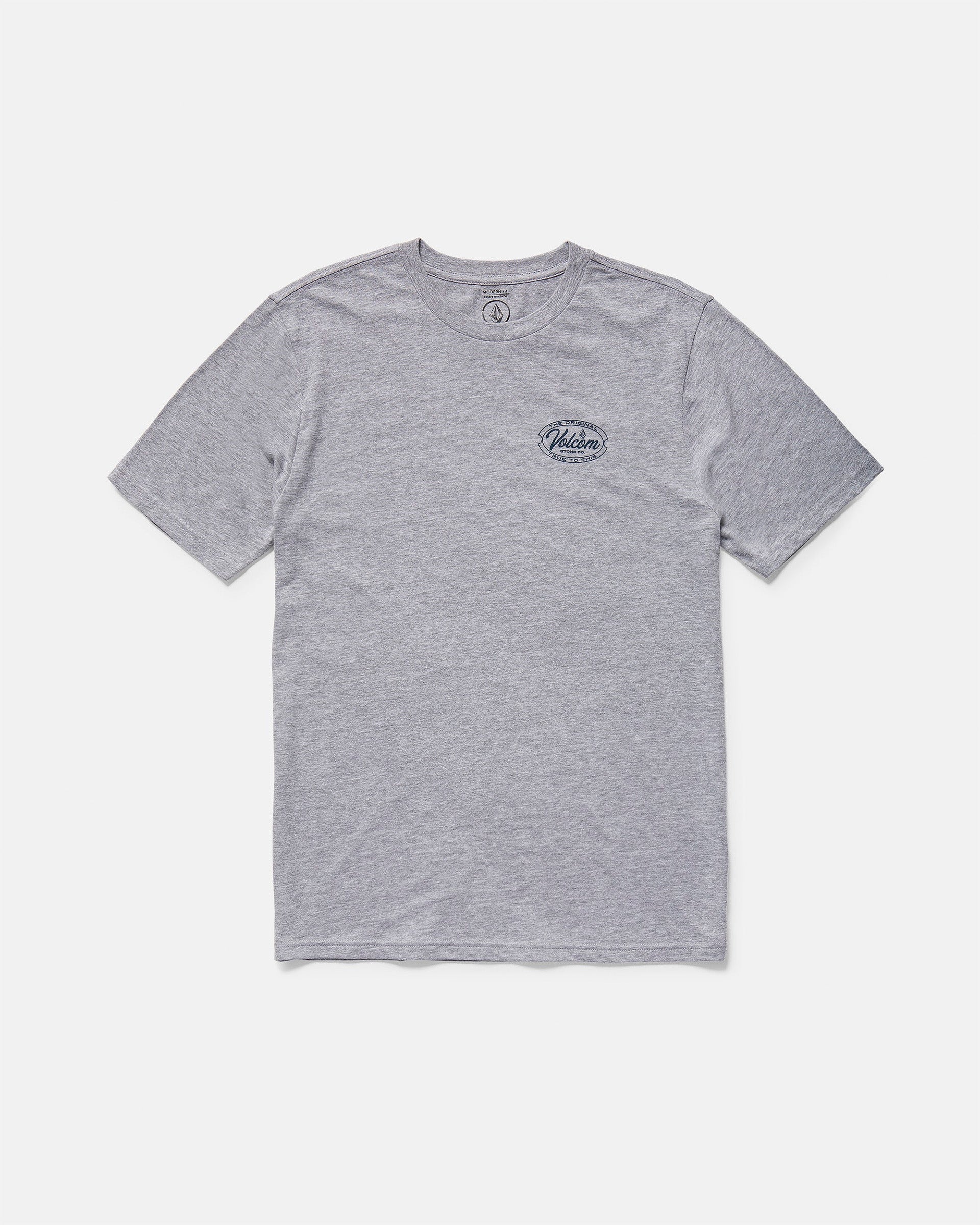 Volcom Garaged Short Sleeve T-Shirt - Heather Grey